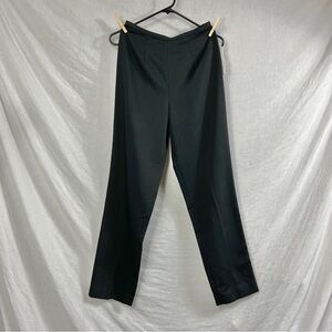 New With Tags Pendleton Black‎ Textured Cotton Dress Pants Womens 4 Flat Front